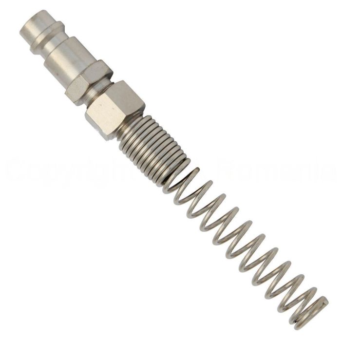 Conector cupla tip German pentru furtun Rilsan Ø 6x8 mm [371.57.00]