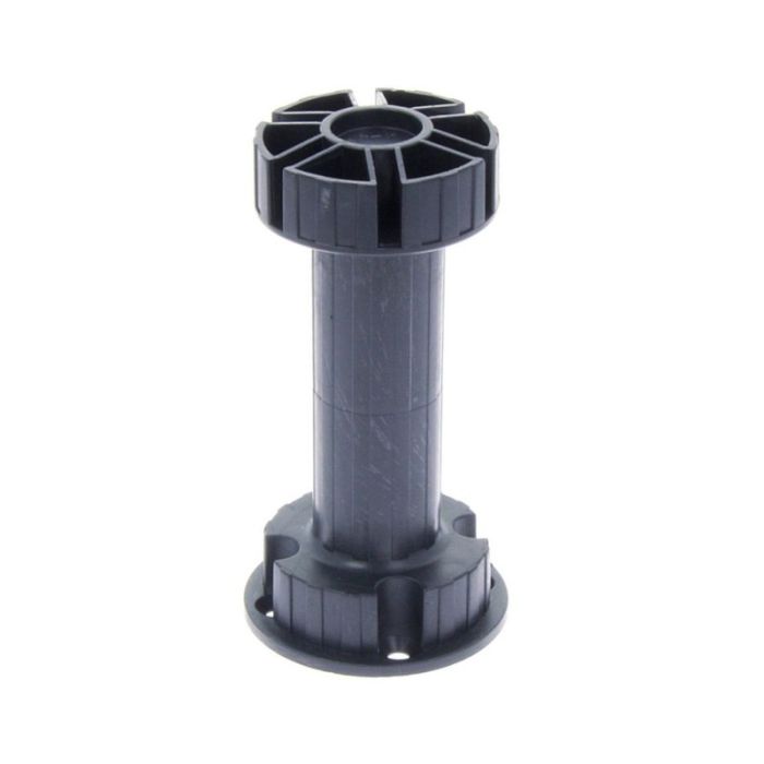 Picior plastic bucatarie 2 bucati H-120mm negru ENERGO