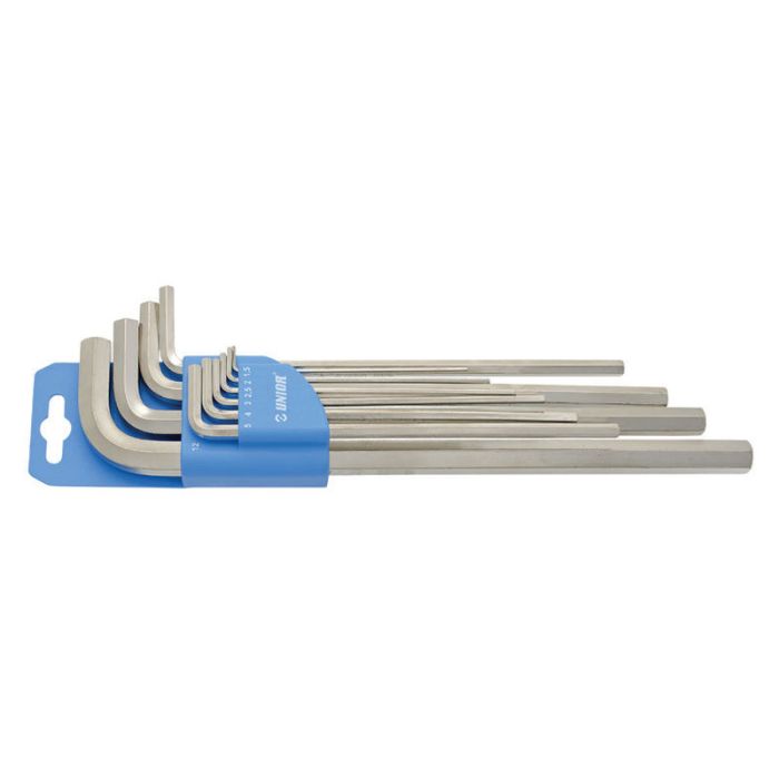 Set chei hexagonale in L Unior 220/3LPH, 1/16"-3/8", 9 piese
