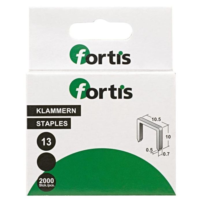 fortis - Capse 8mm, 2000 bucati [4317784703529]