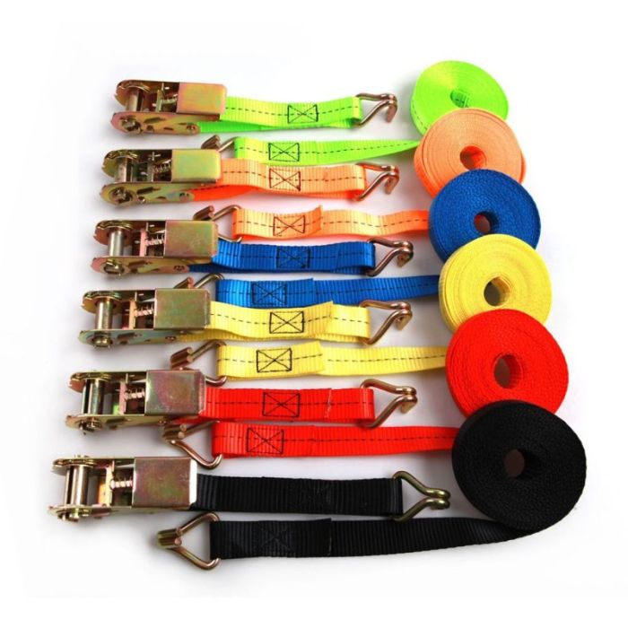 Chinga ancorare cu gheara GRIP sarcina lucru 5 tone L-10m rosie din poliester EN12195-2 ENERGO