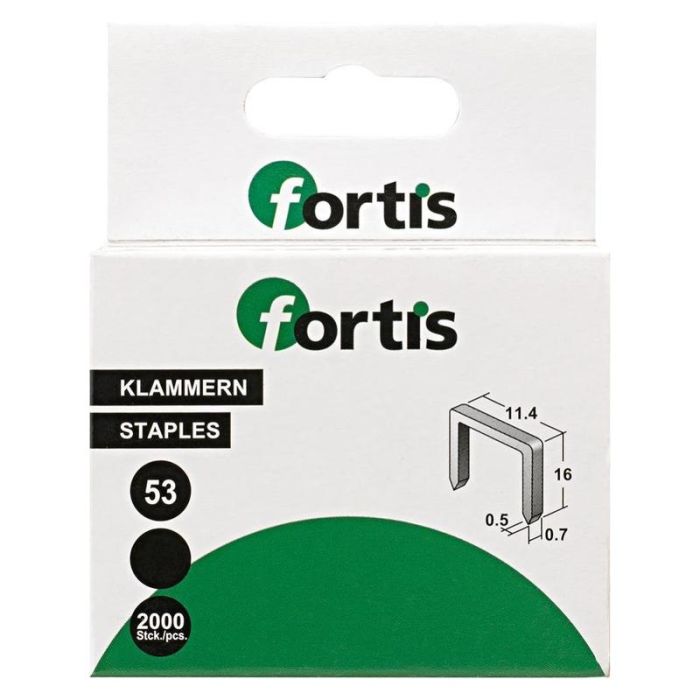 fortis - Capse 6mm, 2000 bucati [4317784775267]