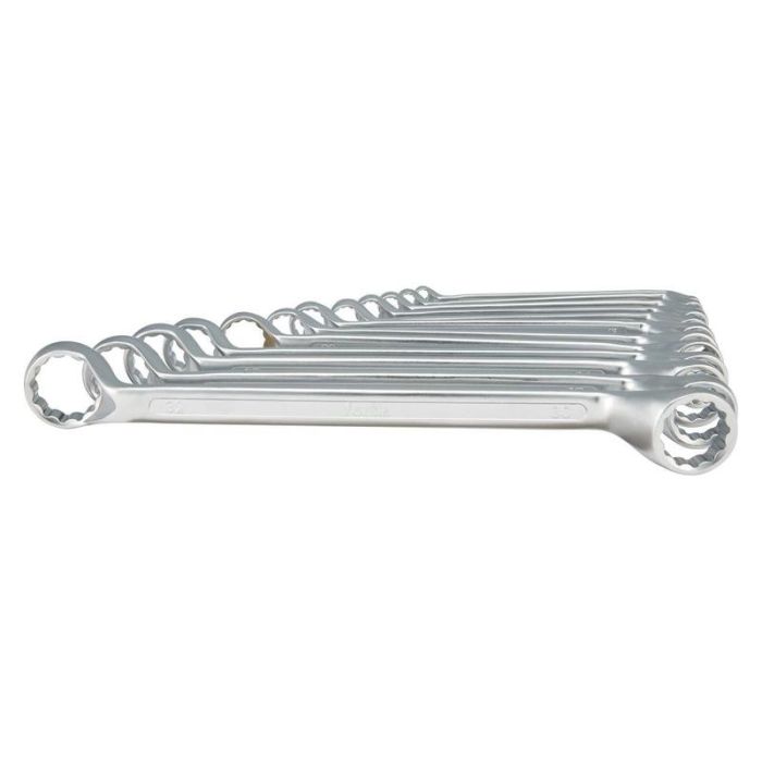 Set chei inelare cotite Fortis, DIN838, 6-32mm, 12 piese
