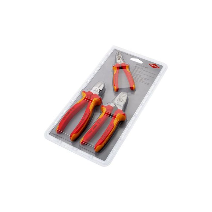 Set clesti pentru taiat cabluri Knipex VDE 3 bucati