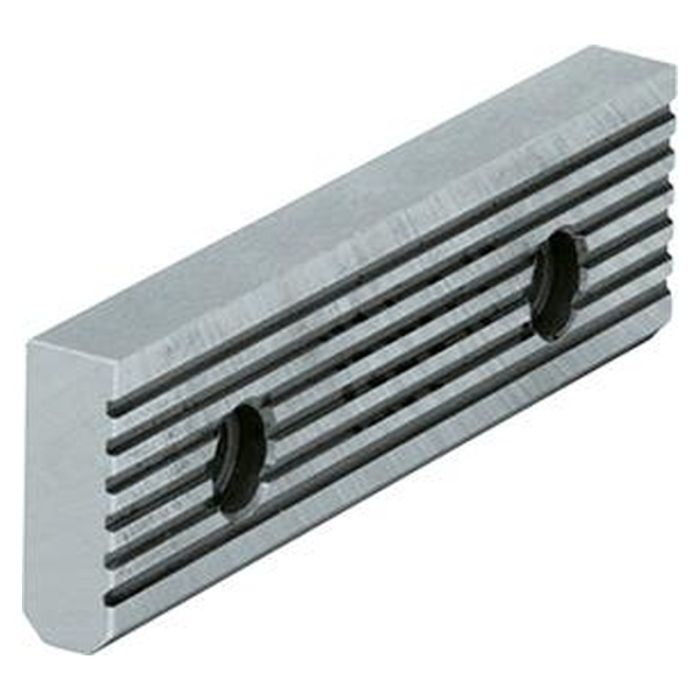 Bacuri rezerva pentru menghina, set, 125mm, o parte neteda, o parte cu striatii, Röhm