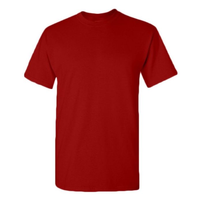 Tricou clasic CONFORT marimea S rosu bumbac 155g/mp ENERGO