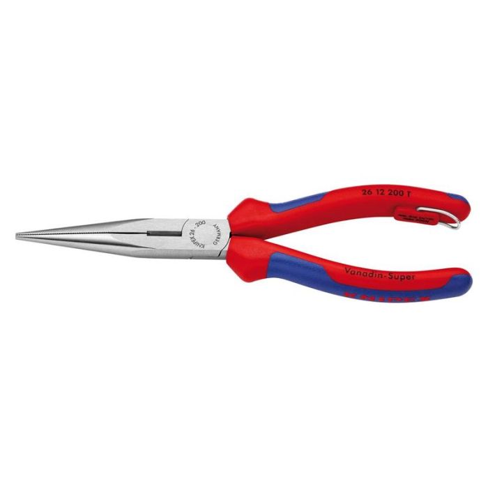 Cleste cu varf semirotund Knipex 200mm maner bicomponent