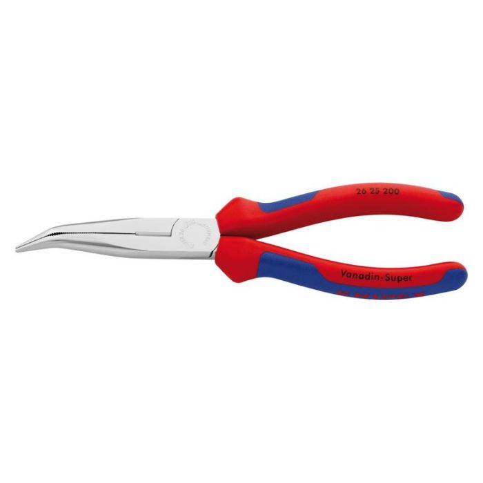 Cleste cu varf semirotund Knipex indoit 200mm cu manere multicomponent