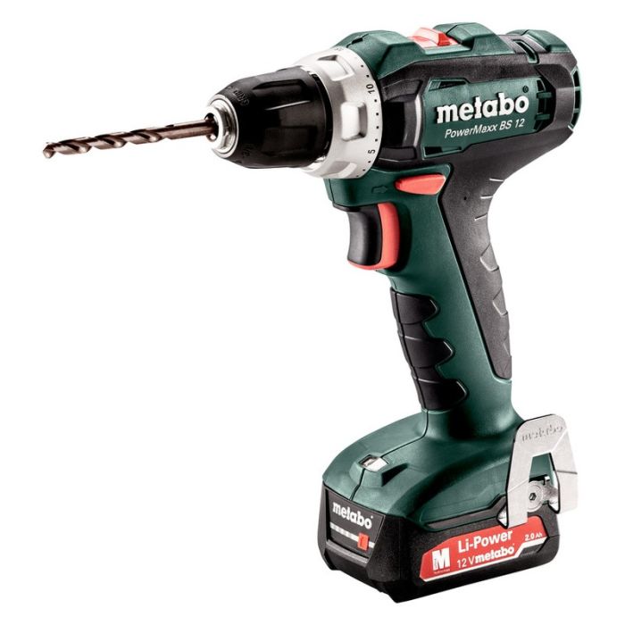 Masina de gaurit si insurubat Metabo PowerMaxx BS 12, 12V, cu acumulator