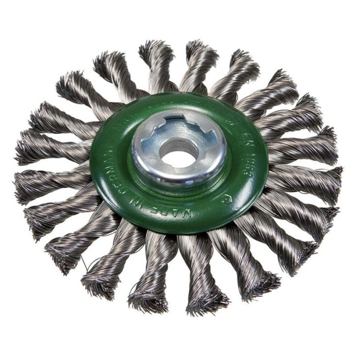 Osborn - Perie rotunda de sarma din inox impletit X-LOCK 125x13x0.5mm [2204-631351]