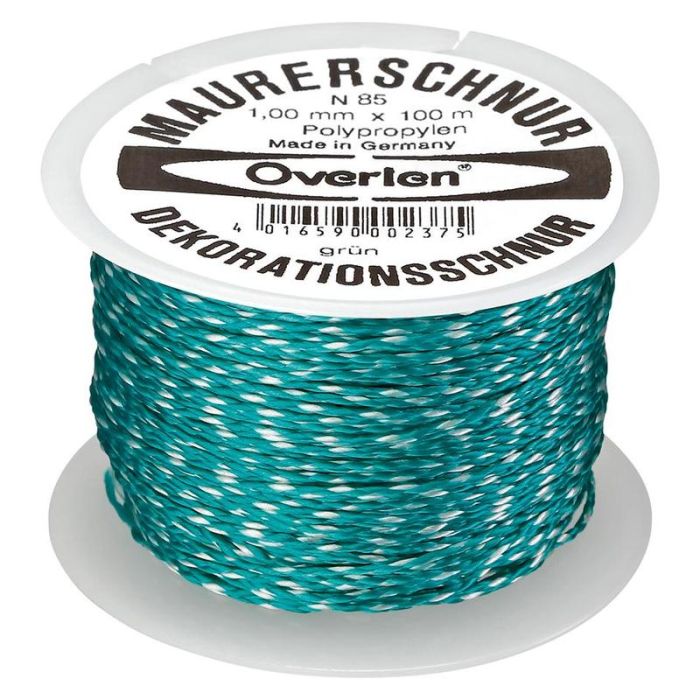 Overmann - Snur de trasare PP 1.0mm x 100m verde [008501000201000AA]
