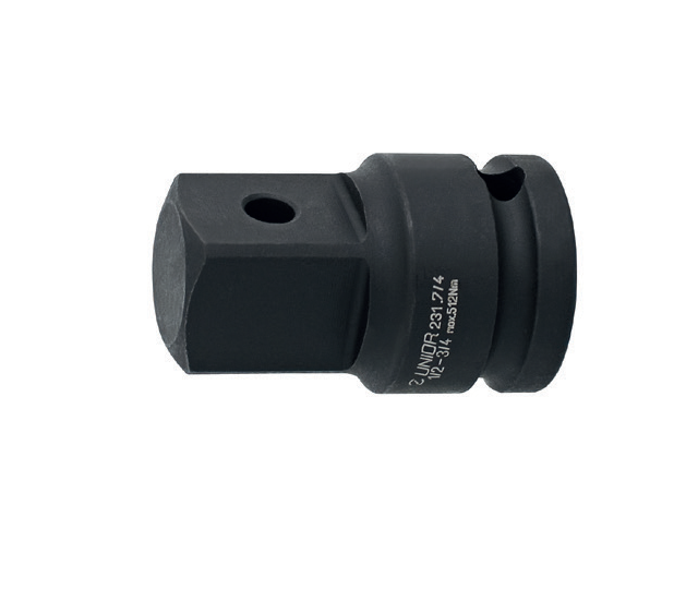 Adaptor impact Unior, 1/2" - 3/4"