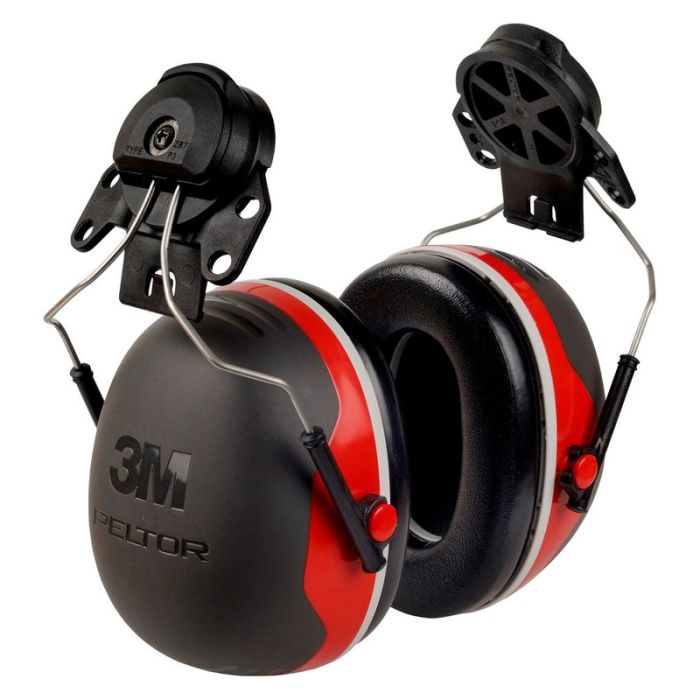 Casti antifonice 3M Peltor X3P3E, rosu/negru, 32B, pentru casca