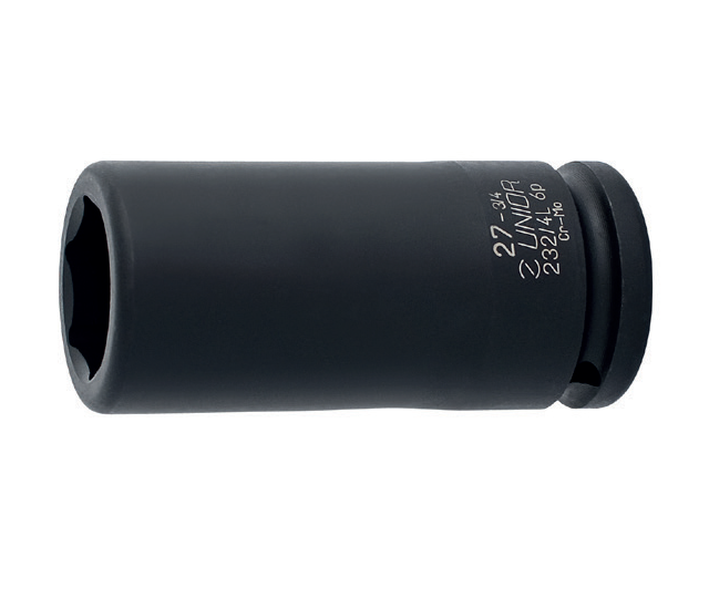 Cap cheie tubulara de impact Unior, lunga, 3/4", 33mm