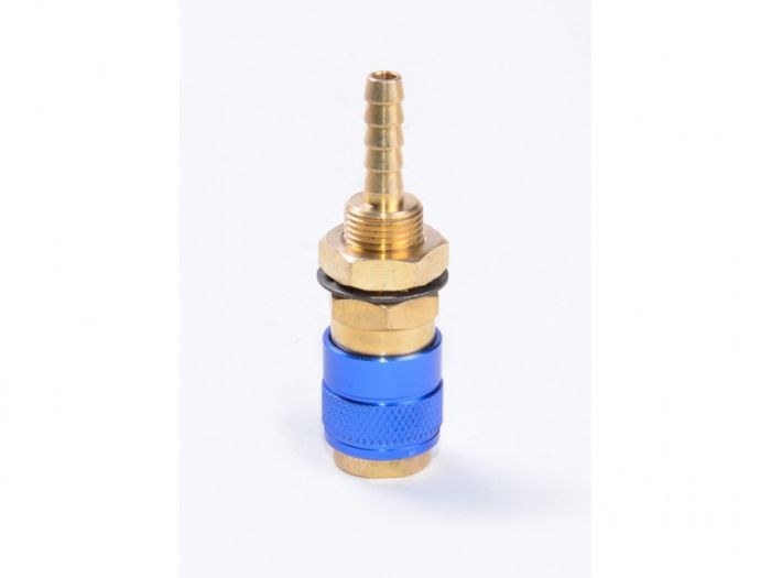 Conector rapid Iweld pentru furtun 6mm albastru