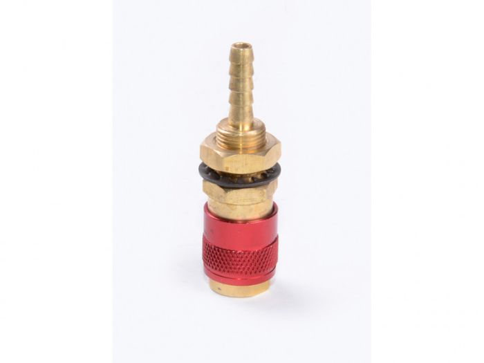 Conector rapid Iweld pentru furtun 6mm rosu