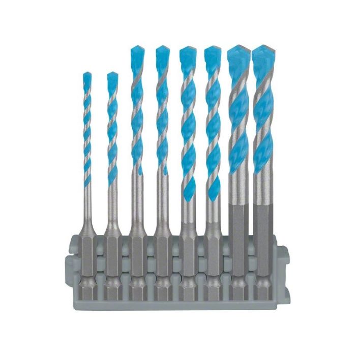 BOSCH - Set 8 burghie Pick & Click HEX-9 MultiConstruction (3/4/5/5/6/6/8/8) Expert [2608901455]