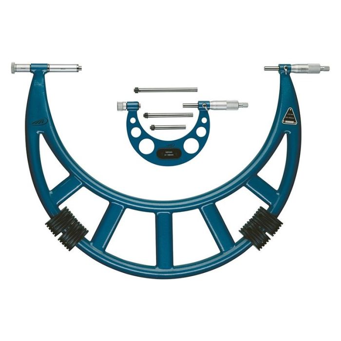 Micrometru de exterior cusuprafete masura intersc himbabile, citire 0,1mm, 300-400mm, Preisser