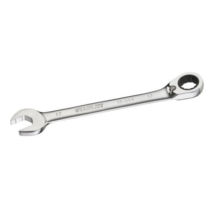 Cheie combinata cu clichet reversibil Stanley FatMax, 17mm