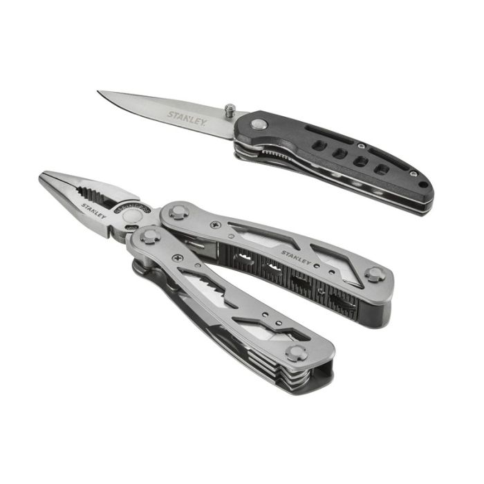 Set Stanley cleste combinat/patent multifunctional si briceag