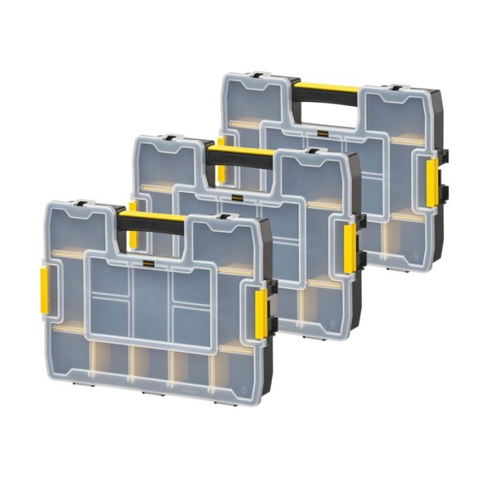 STANLEY - Organizator Junior 37.5 x 29.2 x 6.7 cm, 3 bucati [1-97-487]
