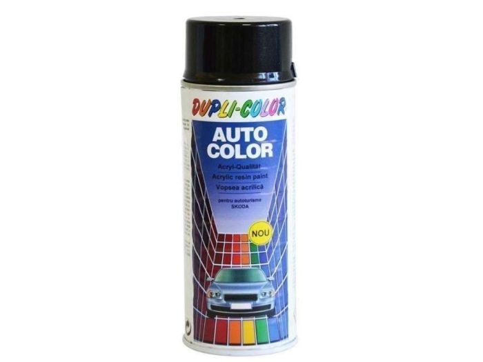 Duplicolor - Vopsea retus auto, Skoda Negru Magic 9910, 400ml [350505]