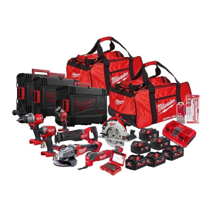 Pachet 6 scule Milwaukee M18 PP8A-586P