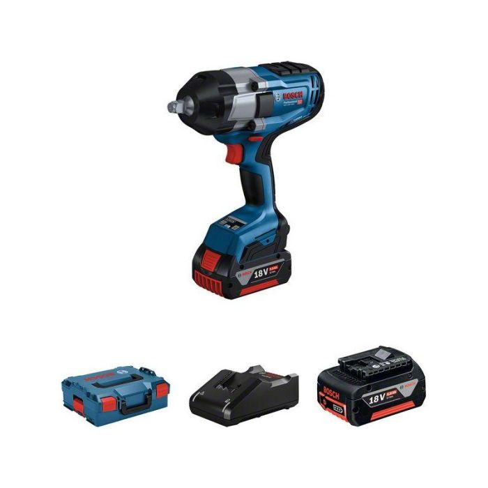 Masina de insurubat cu impact BOSCH GDS 18V-1000, 18V, cu acumulator