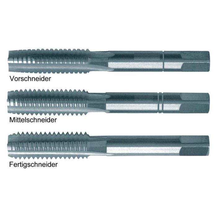 Set tarozi de mana Forum, HSS-E DIN352, preliminar/intermediar/final, M16 x 2, 3 piese