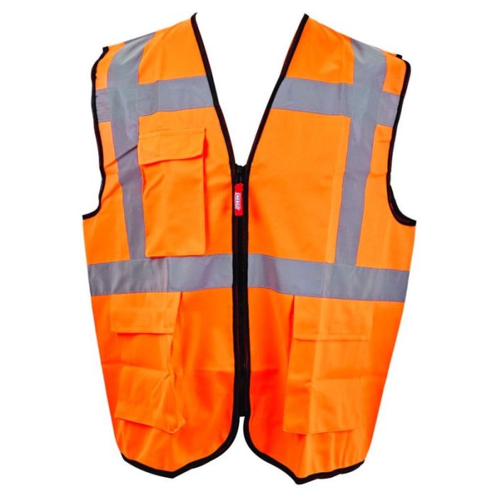 Vesta reflectorizanta manager portocaliu poliester marimea xxl ENERGO