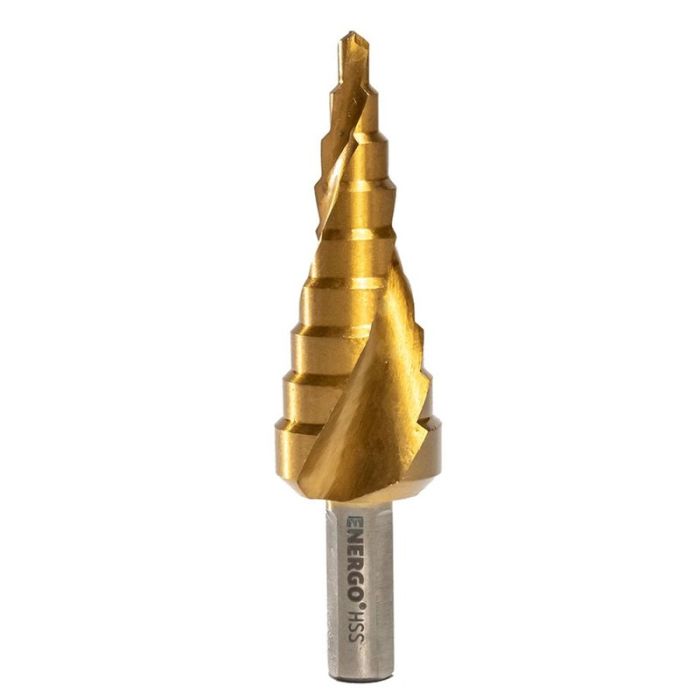 Burghiu in trepte Energo BMT, 2 taisuri, 4-12mm
