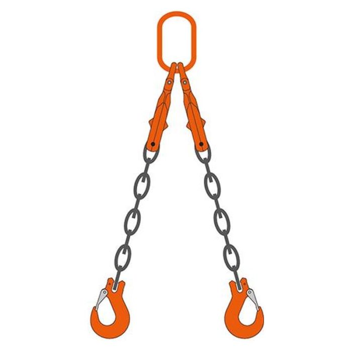 Dispozitiv de ridicare Rema RDG-RCH cu 2 lanturi 10mm 5600kg 4m