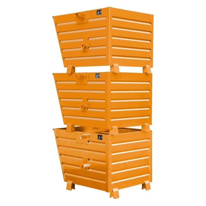 Container basculant stivuibil Bauer Sudlohn BSK 300L RAL 2000