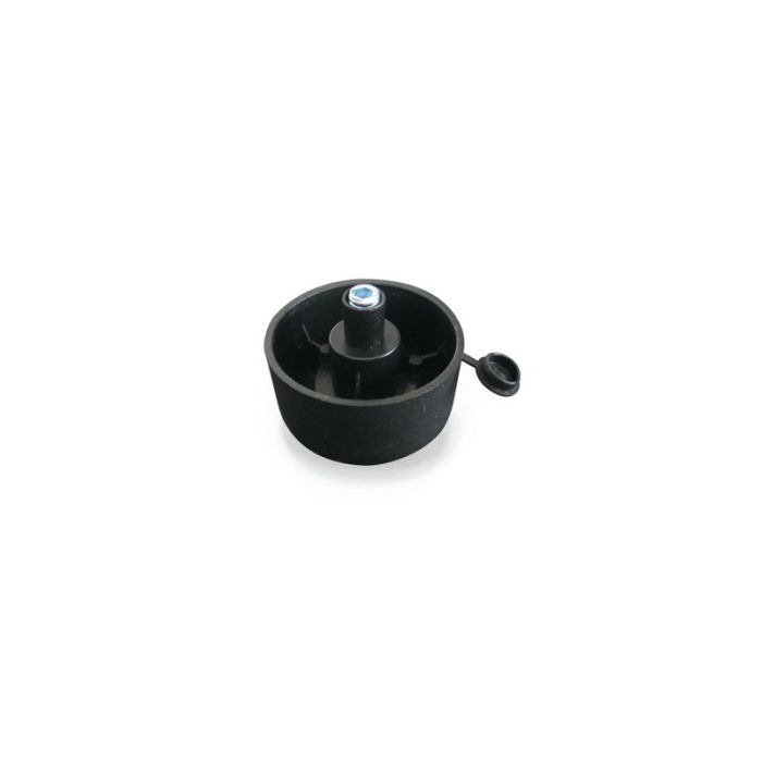 Picior plastic nivelator reglabil D-48mm H-27mm negru ENERGO