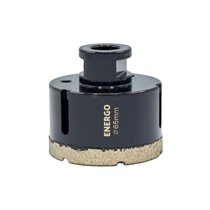 Carota diamantata Energo DRILLO, pentru gresie/faianta/granit, M14, 65x36mm