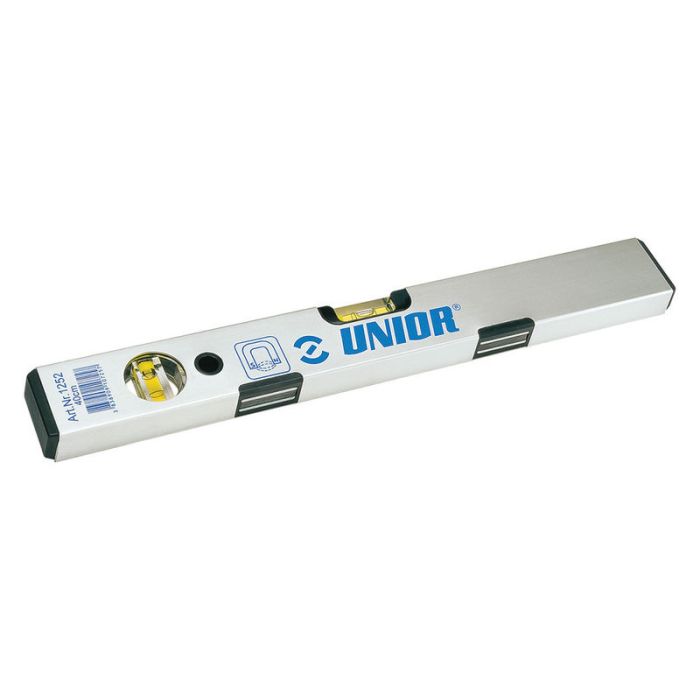Nivela aluminiu cu bula si magnet Unior 1252, 400mm