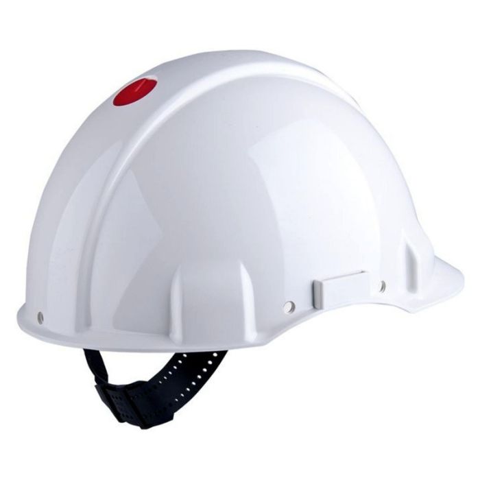 Casca de protectie 3M G3001NUV-VI, alba, indicator UV