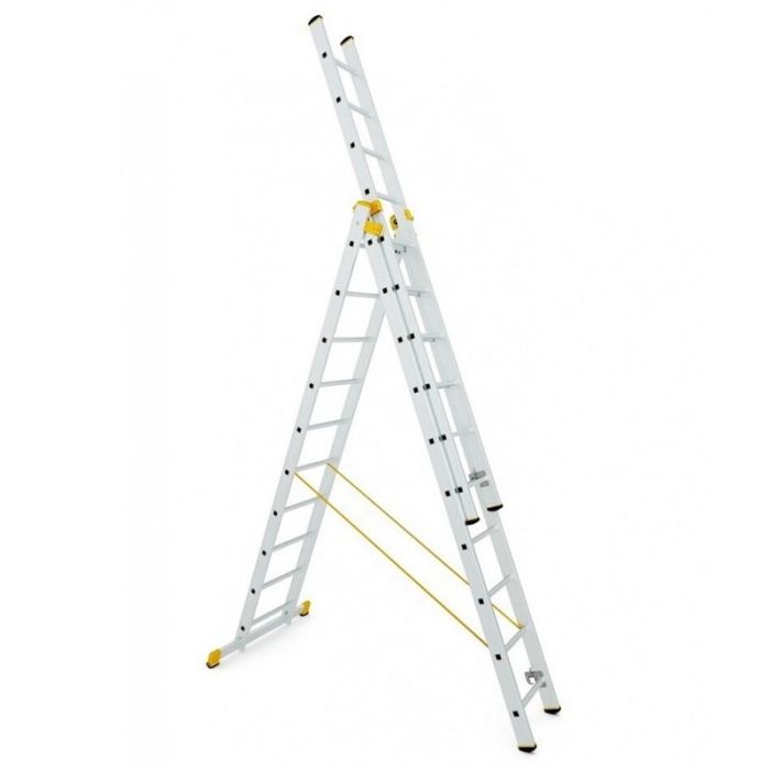 Scara aluminiu 3 tronsoane 14 trepte 10.34 m ENERGO