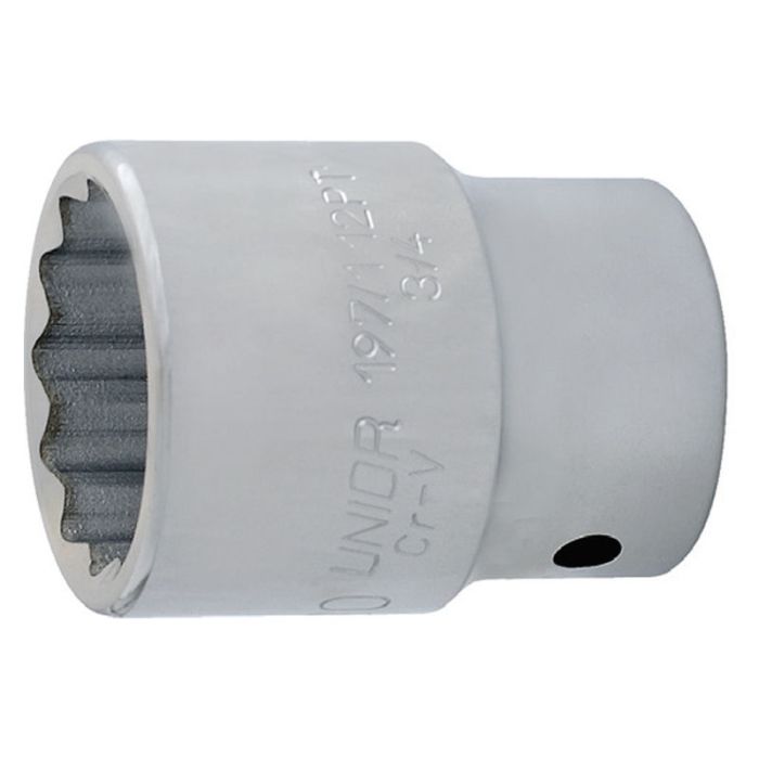 Cap cheie tubulara Unior, 12 laturi, 3/4", 30mm