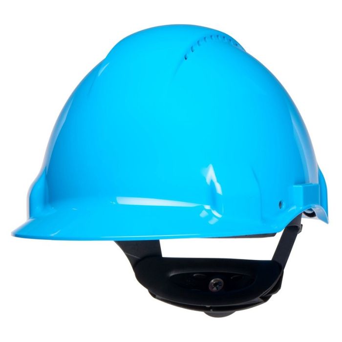 Casca de protectie 3M G3000NUV-BB, albastra, indicator UV