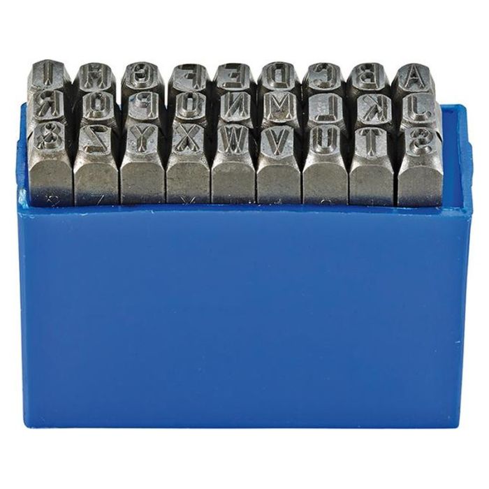 Set poansoane Forum, litere A-Z, 2mm, 27 piese