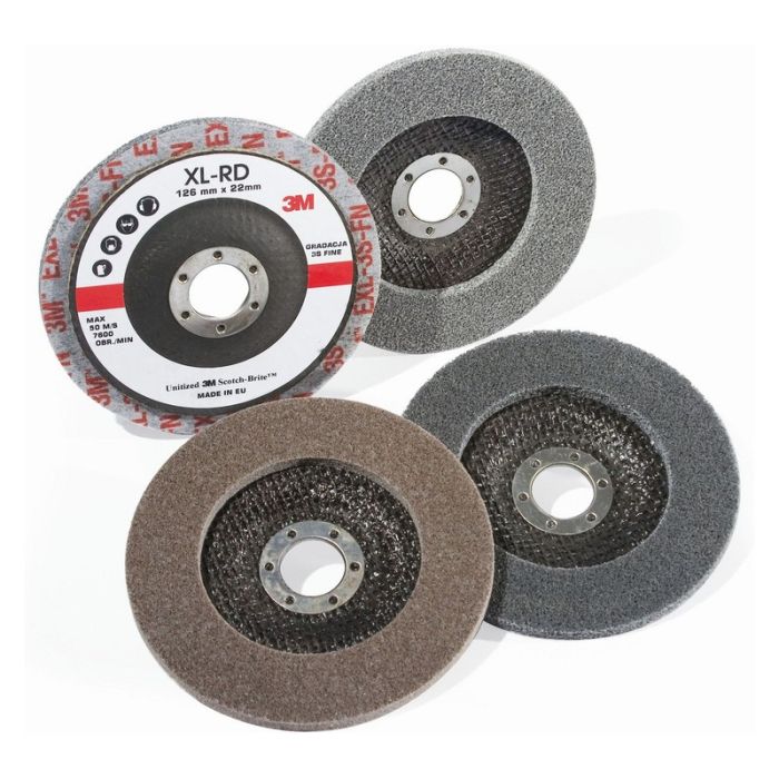 Disc curatare podea 3M Scotch-Brite Premium Line, rosu, 254mm