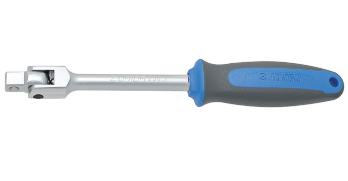 Antrenor articulat Unior, cu maner, 3/8", 210mm