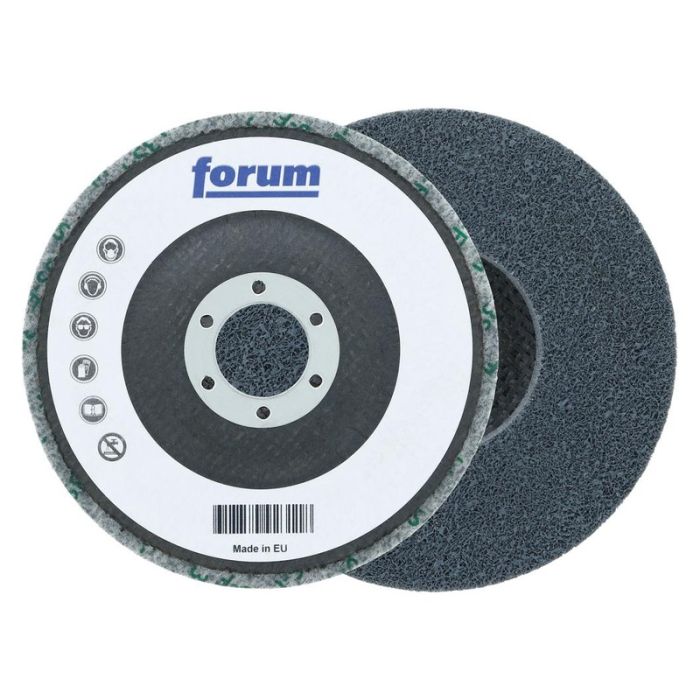 Disc polizare Forum, 125x22.23mm, granulatie mediu-moale