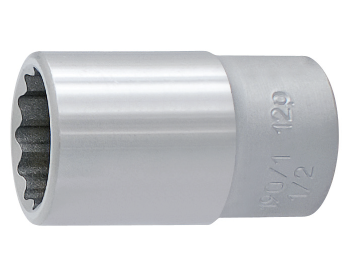 Cap cheie tubulara Unior, 12 laturi, 1/2", 1.1/8"