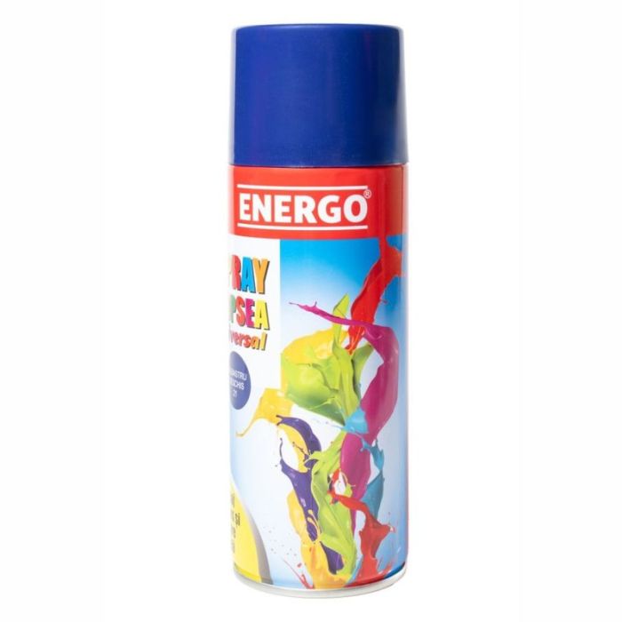 Spray vopsea UNIVERSAL albastru deschis 21 volum 450ml ENERGO