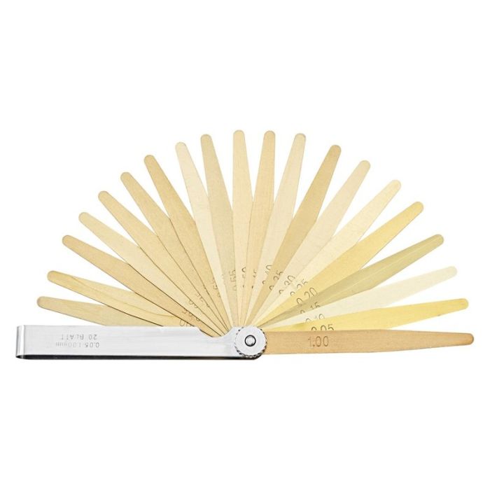 Set lere de precizie Forum, anti-magnetice, 0.05-1mm, 20 piese
