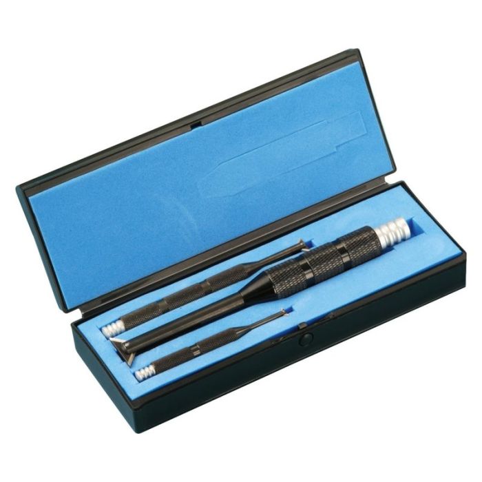 Set de debavuratoare reversibile 3 bucati IBT GRATTEC