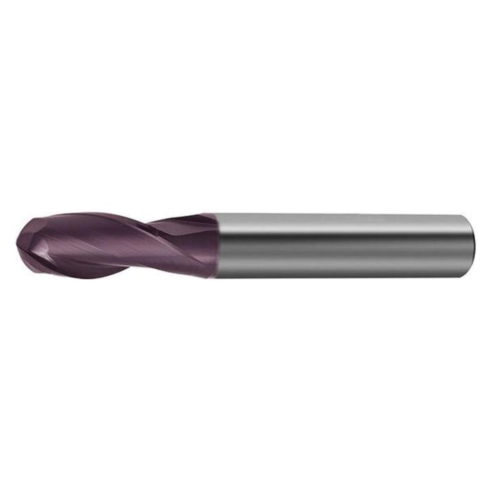 Freza cap sferic Forum, carbura TiAlN DIN6527, 8mm