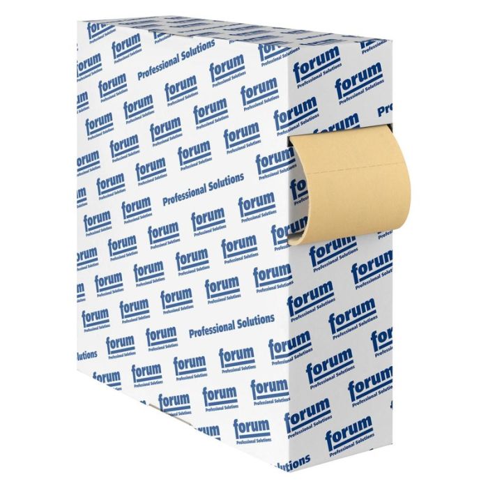 Material abraziv pe suport de spuma poliuretanica 25mx115mm, granulatie 320, Forum